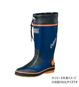 福山ゴム工業　長靴　 カルサーエース 700 3Lネイビー AA97100