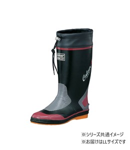 福山ゴム工業　長靴　 カルサーエース 700 LLブラック AA97100