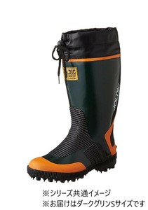 福山ゴム工業　長靴 スパイクジョイ 2　Sダークグリン AA89100