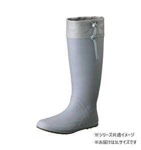 福山ゴム工業　長靴 ノーカーズ 008　3L クールグレー BB40300