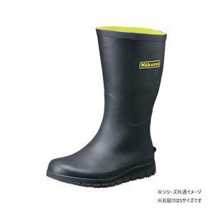 福山ゴム工業 長靴　ノーカーズ 100　Sブラック AA83000