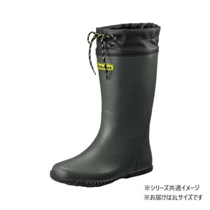 福山ゴム工業　長靴 ノーカーズ 3　 3　L ダークグレー AA83　200