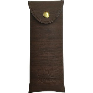 SLOWER(スロウワー) EYEGLASS CASE BUCA メガネケース SLW530 ダークブラウン