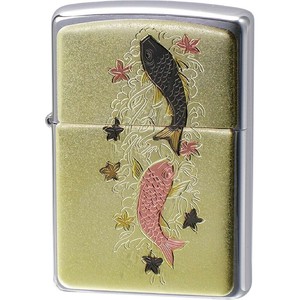 ZIPPO(ジッポー) オイルライター 夫婦昇り鯉