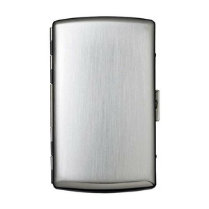 坪田パール シガレットケース ビーナス12 85mm/12本 シルバーサテン 1-21926-61