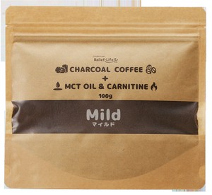 チャコールコーヒー+ MCTオイル＆カルニチン/マイルド/チャコールクレンズ ダイエットコーヒー