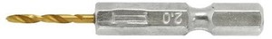漢の鉄工ショートドリル2.0mm2P 437020ST