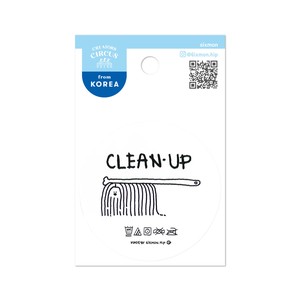 クリエイターズサーカス　ステッカー　My　hobby　is　cleaning