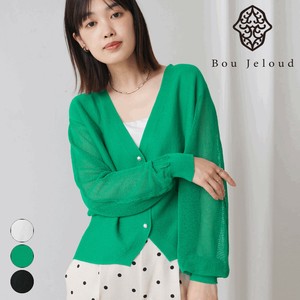 2025年新商品 罩衫 珍珠扣 网眼 开衫