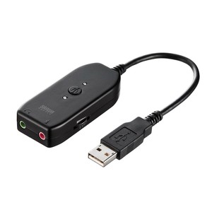 サンワサプライ USBオーディオ変換アダプタ MM-ADUSB3N