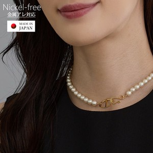 [SD Gathering] Pearls/Moon Stone Necklace/Pendant Jewelry Made in Japan
