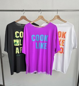 【2025春夏新作】クックライク英字プリントT