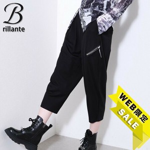 【SALE】【全6種】 スタッズ・ジップ・メタルデザイン モードパンツ 新作2025ss春夏 BRILLANTE東京