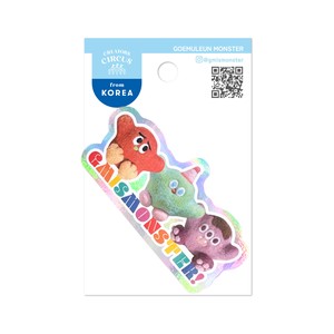 クリエイターズサーカス　ステッカー　We　are　monster　friends