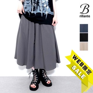 【SALE】ワイドガウチョパンツ 2025新作 ss春夏　BRILLANTE東京（196609）