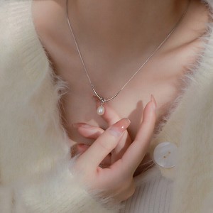 韓国　ネックレス ネックレス レディース　ネックレス シルバー925　メッキ ネックレス シルバー