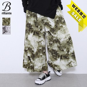【SALE】【全2種】サテンタッチワイドパンツ 新作2025ss春夏　BRILLANTE東京（188533）