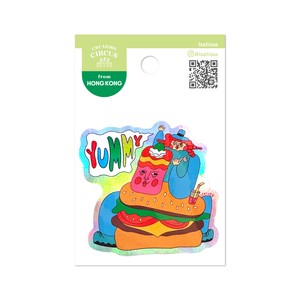 クリエイターズサーカス　ステッカー　Yummy