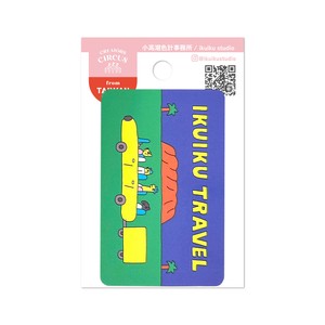 クリエイターズサーカス　ステッカー　IKUIKU　TRAVEL