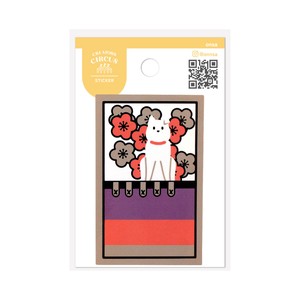 クリエイターズサーカス　ステッカー　Hanafuda　dog