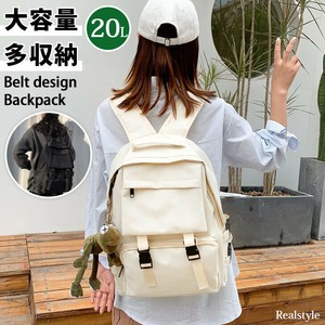 大容量＆多収納20Lベルトデザインユニセックスバックパック czysbg01463