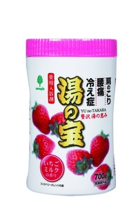 湯の宝 いちごミルクの香り(丸ボトル)700g N-0064
