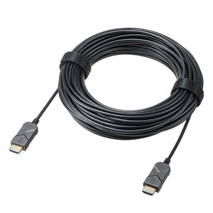 サンワサプライ　8K/60Hz　4K/120Hz対応光ファイバHDMIケーブル　20m　KM-HD20-UFB20LP
