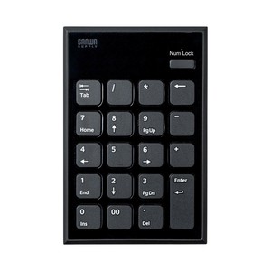 サンワサプライ Bluetooth テンキー ブラック NT-BT21BK