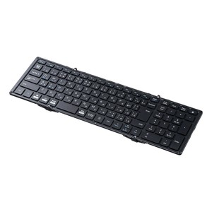 サンワサプライ Bluetooth 折りたたみフルキーボード ブラック SKB-BT35BK