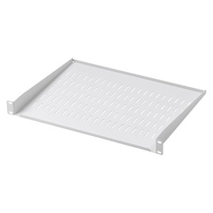サンワサプライ EIA用スリット付棚板 1U ホワイト CP-NT1UW