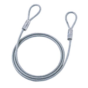 サンワサプライ eセキュリティ ワイヤー 長さ1.5m 直径6.0mm SLE-4WN