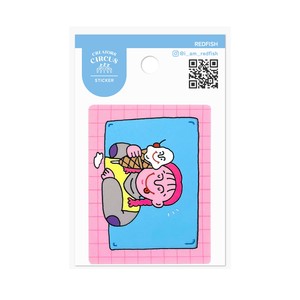 クリエイターズサーカス　ステッカー　ICE　CREAM