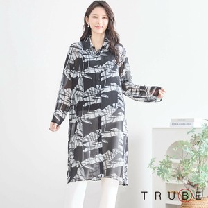 【2025新作】【M〜L】アートグラフィックシャツワンピース(N73-077) (1号店) FM1
