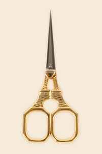 Handicraft Material Design Sewing Scissors Eiffel Tower