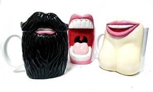 別人になれるマグカップ【顔面変身マグカップ】