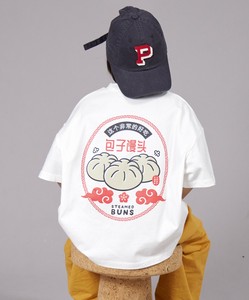 Kids' Short Sleeve T-shirt T-Shirt Back Printed Short Sleeve STREET