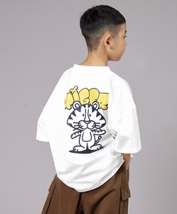 Kids' Short Sleeve T-shirt T-Shirt Back Printed Short Sleeve STREET