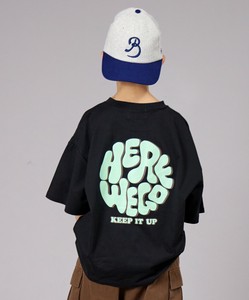 Kids' Short Sleeve T-shirt T-Shirt Back Printed Short Sleeve STREET