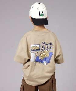 Kids' Short Sleeve T-shirt T-Shirt Back Printed Short Sleeve STREET