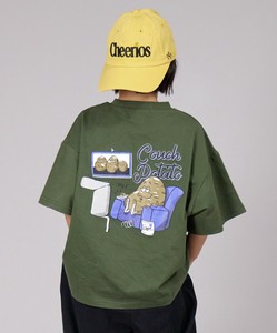Kids' Short Sleeve T-shirt T-Shirt Back Printed Short Sleeve STREET