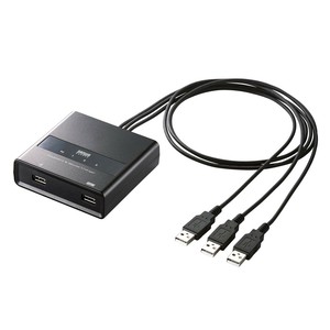 サンワサプライ キーボード・マウス用パソコン切替器 3:1 SW-KM3UU
