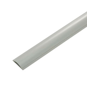 サンワサプライ ケーブルカバー 幅70mm×1m グレー CA-R70GY
