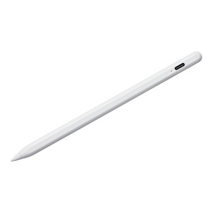 サンワサプライ ハイブリッド充電式極細タッチペン ホワイト PDA-PEN58W