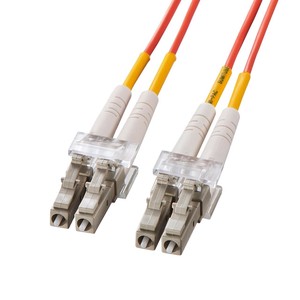 サンワサプライ メガネ型光ファイバケーブル マルチ62.5μm LC×2-LC×2 3m HKB-LCLC6-03L