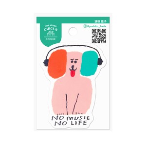 クリエイターズサーカス　ステッカー　No　Music　No　Life
