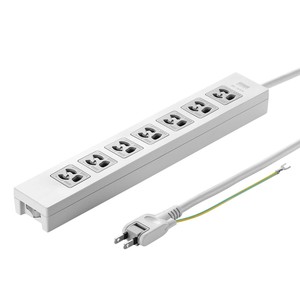 サンワサプライ 電源タップ 雷ガード 3P・7個口・3m TAP-F37-3ZSR