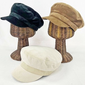 Newsboy Cap Ladies fashion Corduroy Men's [A/W]