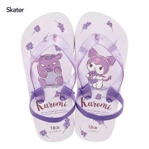 Sandals Flower Skater KUROMI for Kids 18cm