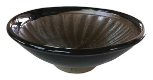 山下工芸(Yamashita kogei) 　小石原焼摺鉢(平)(黒)　45025800