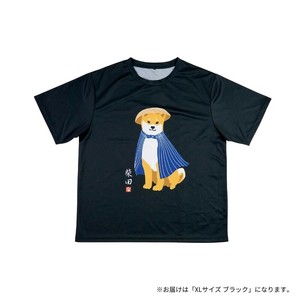 フレンズヒル　TシャツXL　タビダチデスカ　ブラックGS-280-150